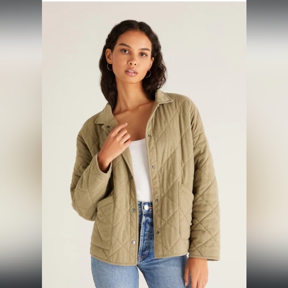 Z Supply Jackets & Coats Z Supply Maya Quilted Jacket Large Poshmark